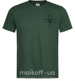 Мужская футболка Збройні Сили України ЗСУ Темно-зеленый фото